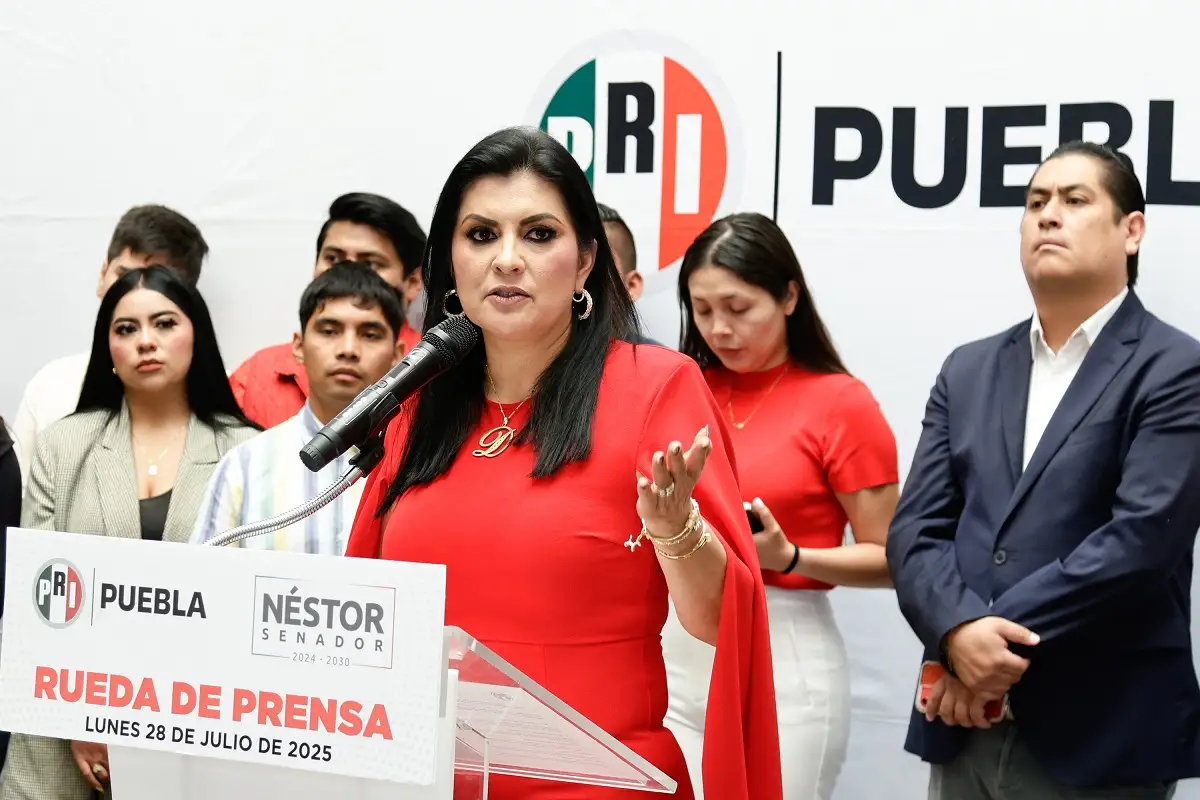Delfina Pozos minimiza renuncia de Néstor Camarillo al PRI de Puebla