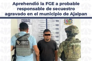 Detienen a secuestrador en Ajalpan; cobró 400 mil pesos y asesinó a su víctima