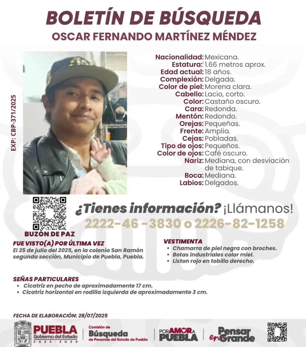 Dos de las seis cabezas que dejó la barredora en Tlaxcala son de desaparecidos en Puebla