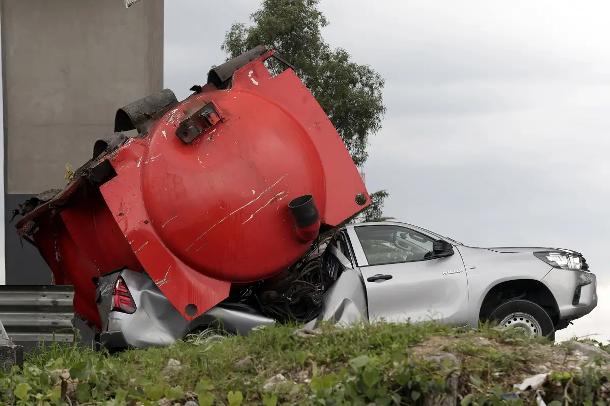 Ellos son los dos policías estatales que perdieron la vida en el accidente en el segundo piso de la México-Puebla