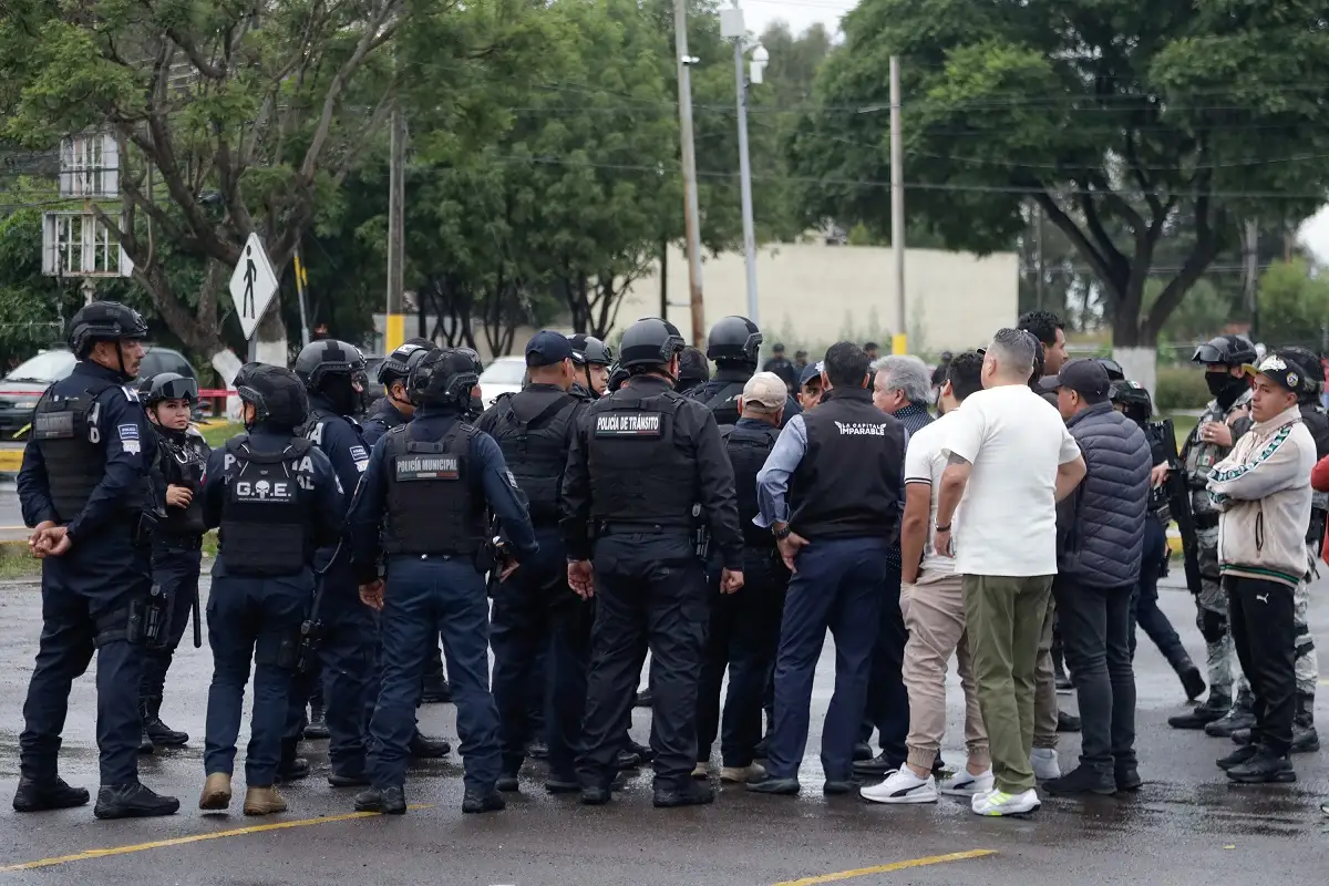 Este fue el momento exacto de la balacera en el estadio Cuauhtémoc hoy