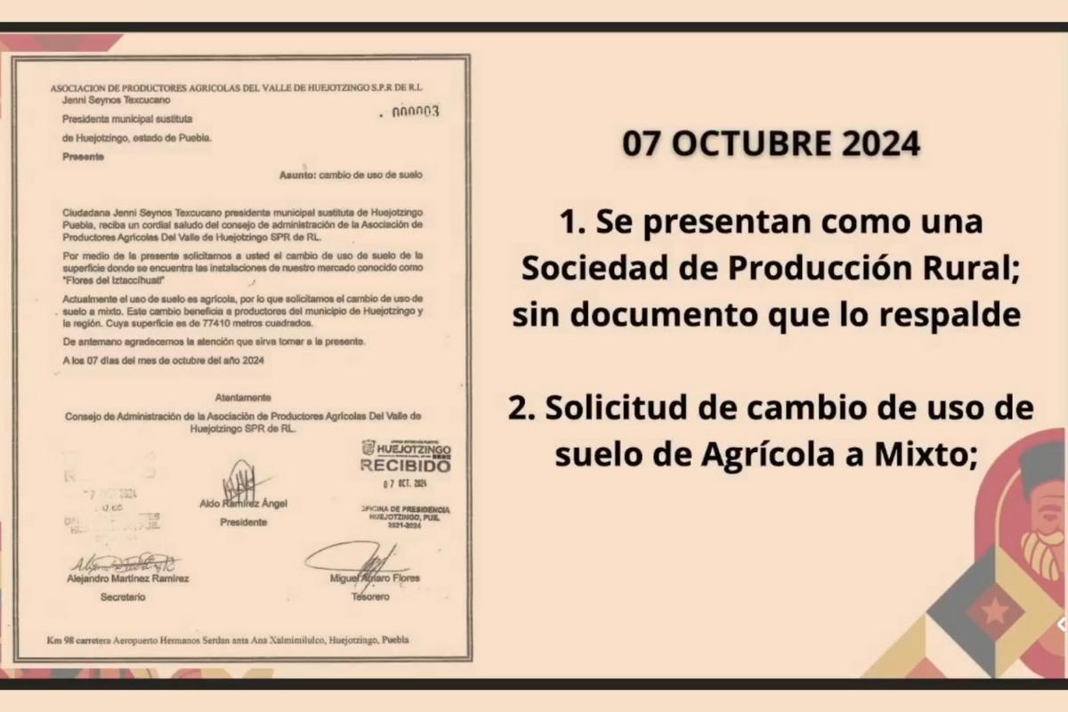 Ex regidores de Huejotzingo emitieron permisos ilegales del Mercado de las Flores