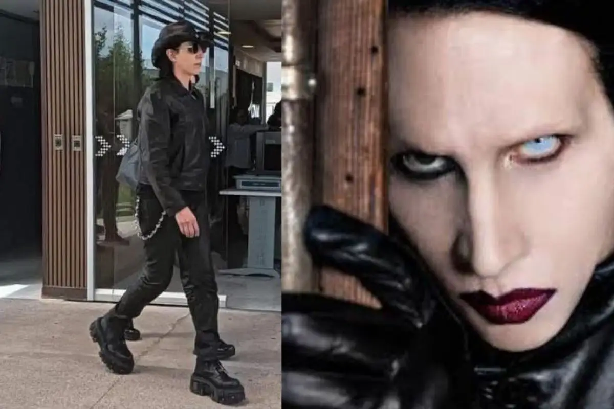 Fans acampan para ver a Marilyn Manson en la Fenapo 2025; Así llegó a SLP (VIDEO) 1 Fans acampan para ver a Marilyn Manson en la Fenapo 2025