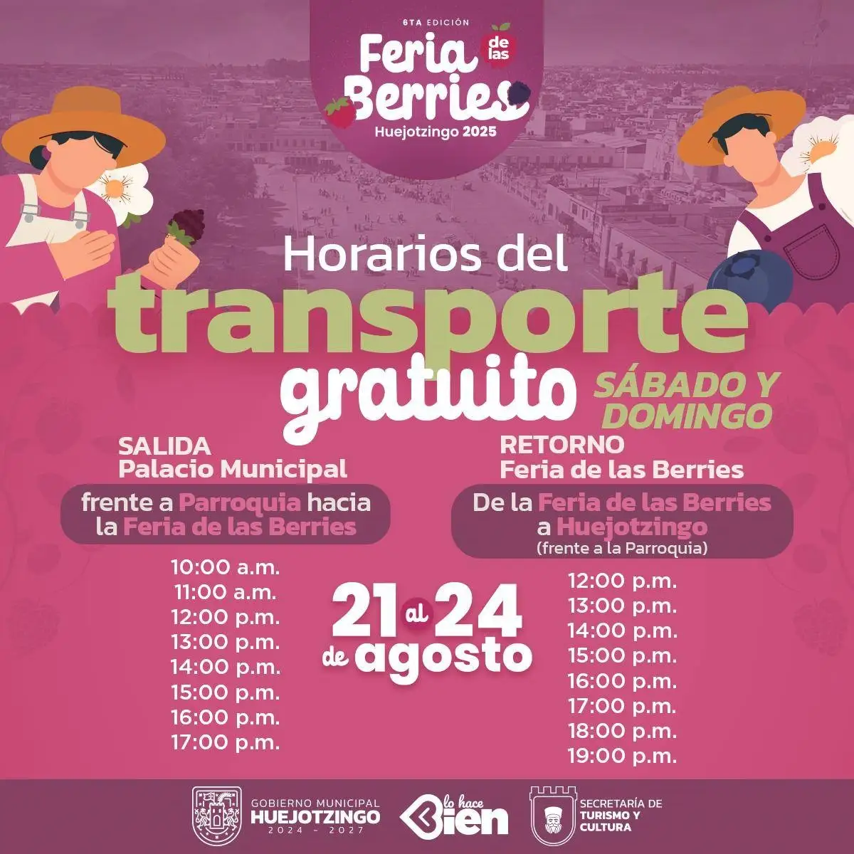 Feria de las Berries Huejotzingo 2025