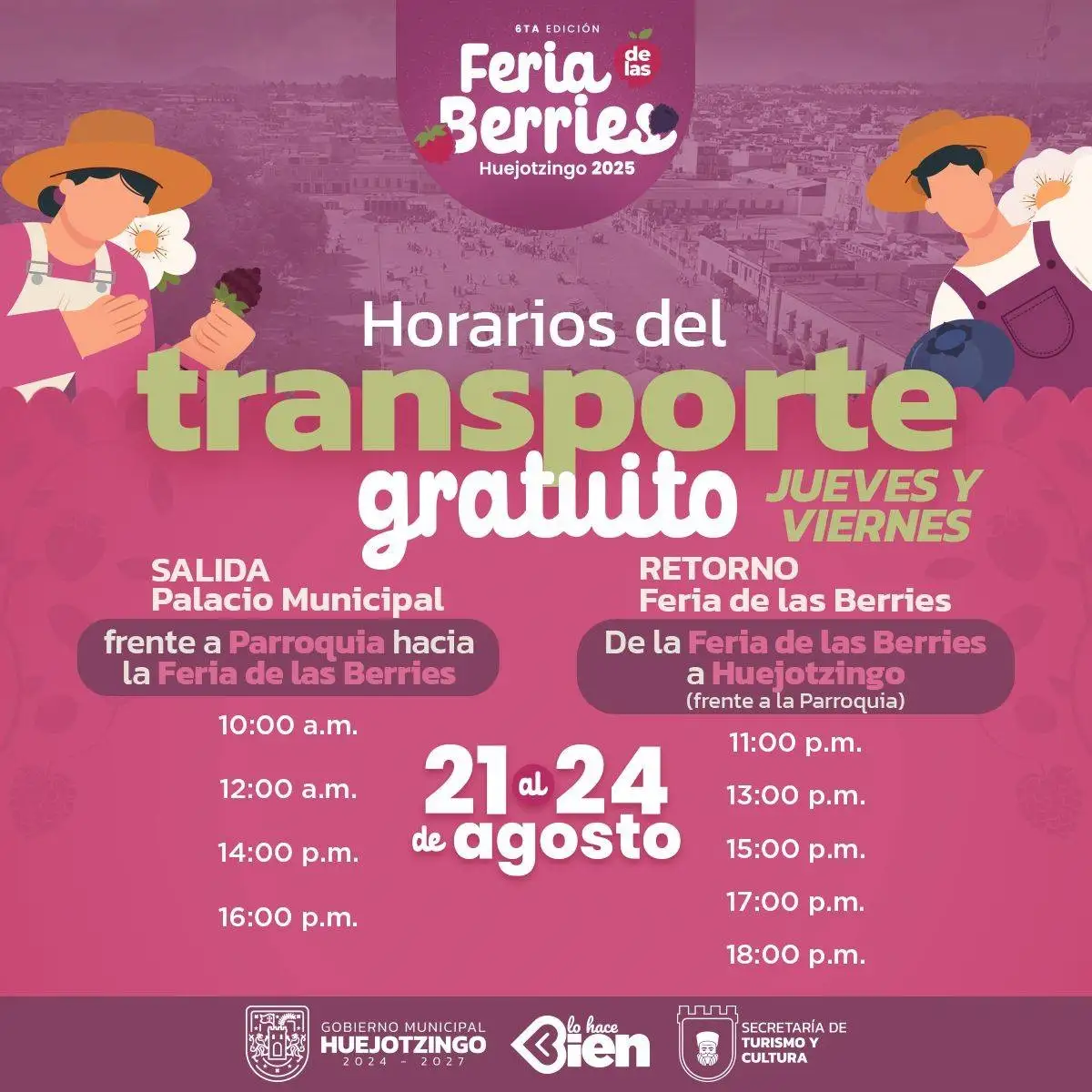 Feria de las Berries Huejotzingo 2025