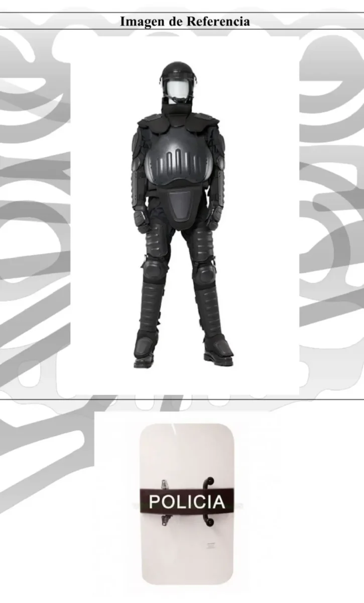 Gobierno de Puebla comprará equipos antimotín y escudos para la Policía Auxiliar 3 Gobierno de Puebla comprará equipos antimotín y escudos para la Policía Auxiliar