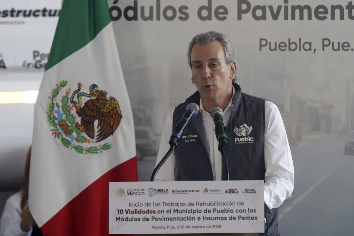 Gobierno estatal rehabilitará 10 vialidades de Puebla capital