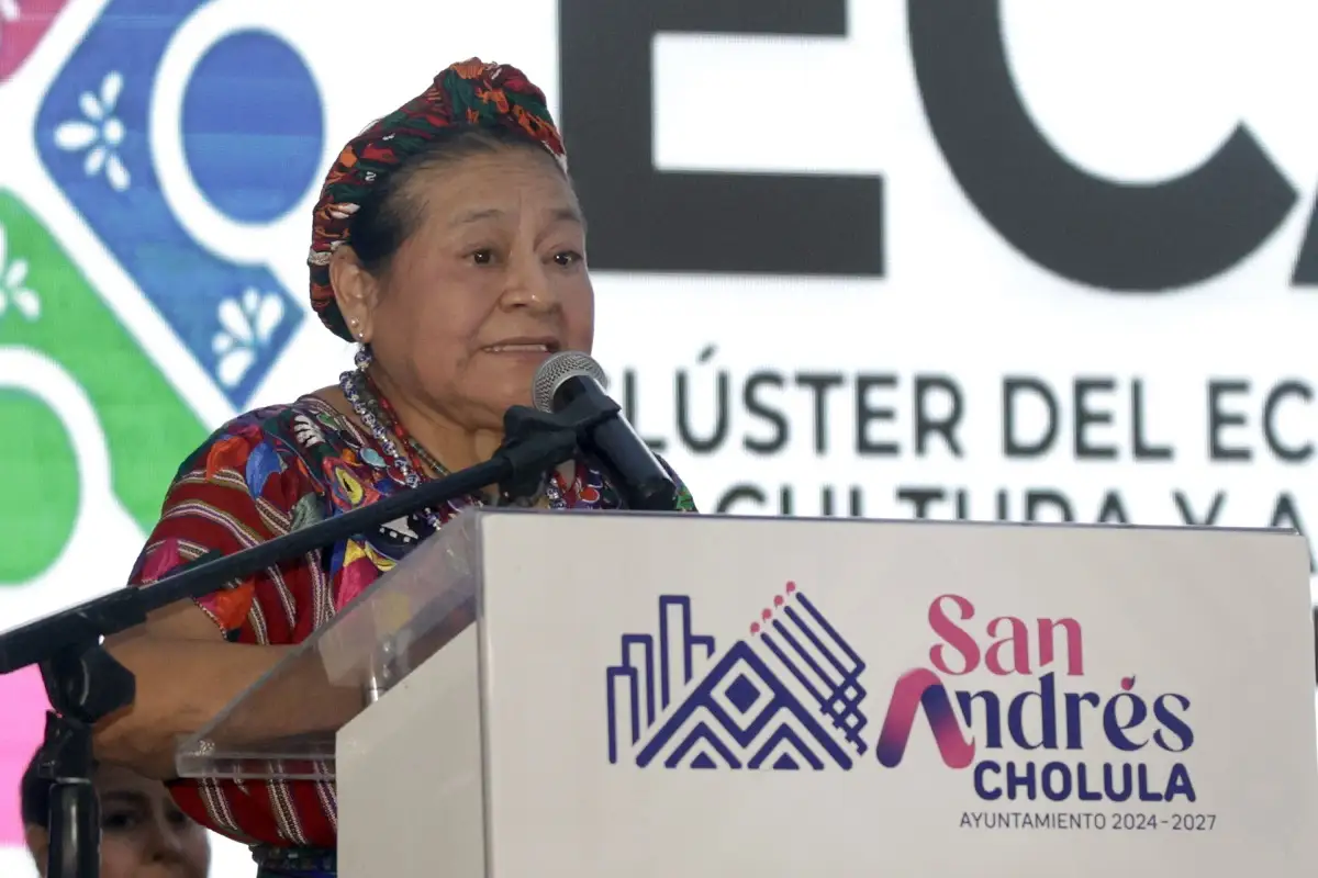 Instalan clúster cultural y de arte de Puebla; Rigoberta Menchú anuncia diplomado para mujeres 1 Instalan clúster cultural y de arte de Puebla; Rigoberta Menchú anuncia diplomado para mujeres