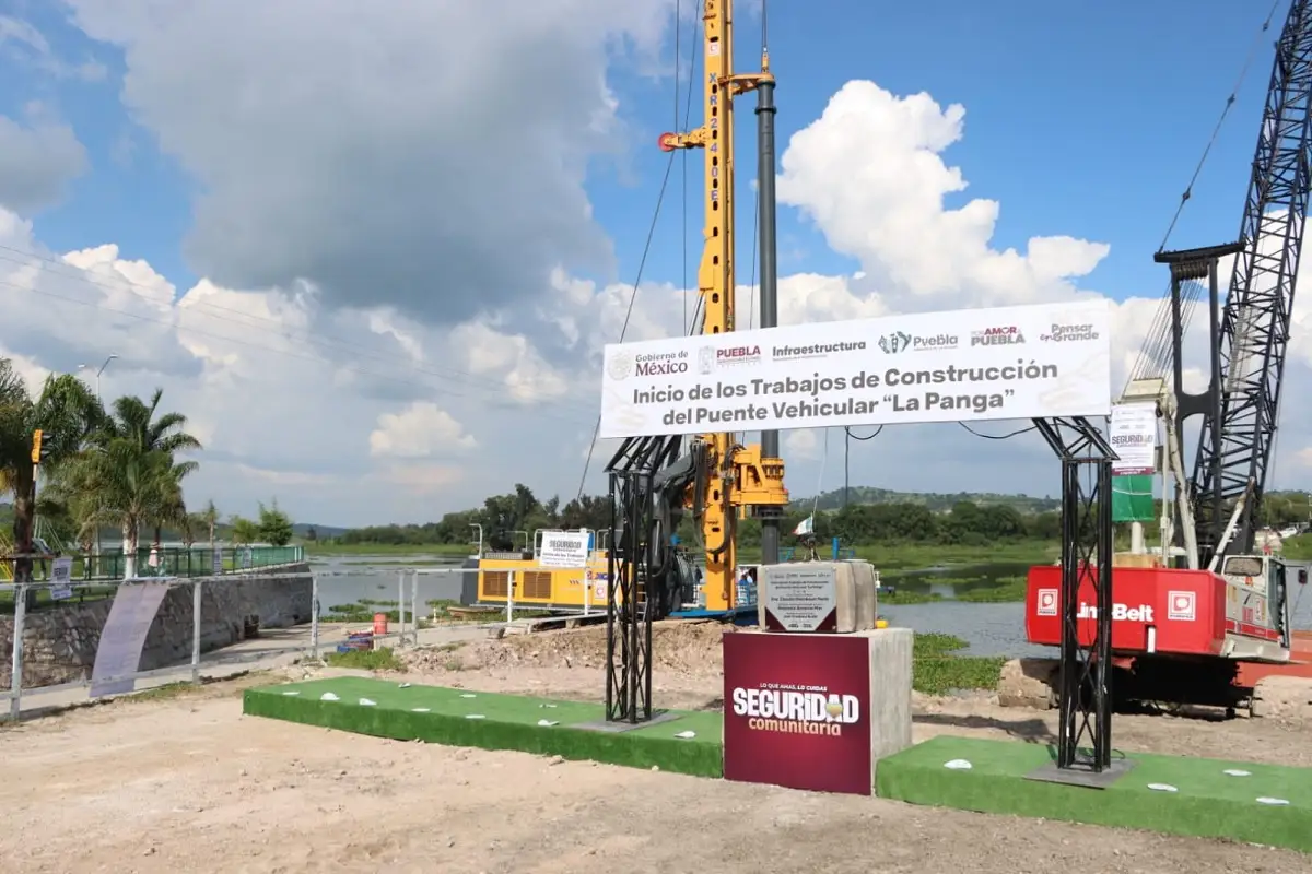 Laura Artemisa acude a construcción del Puente La Panga