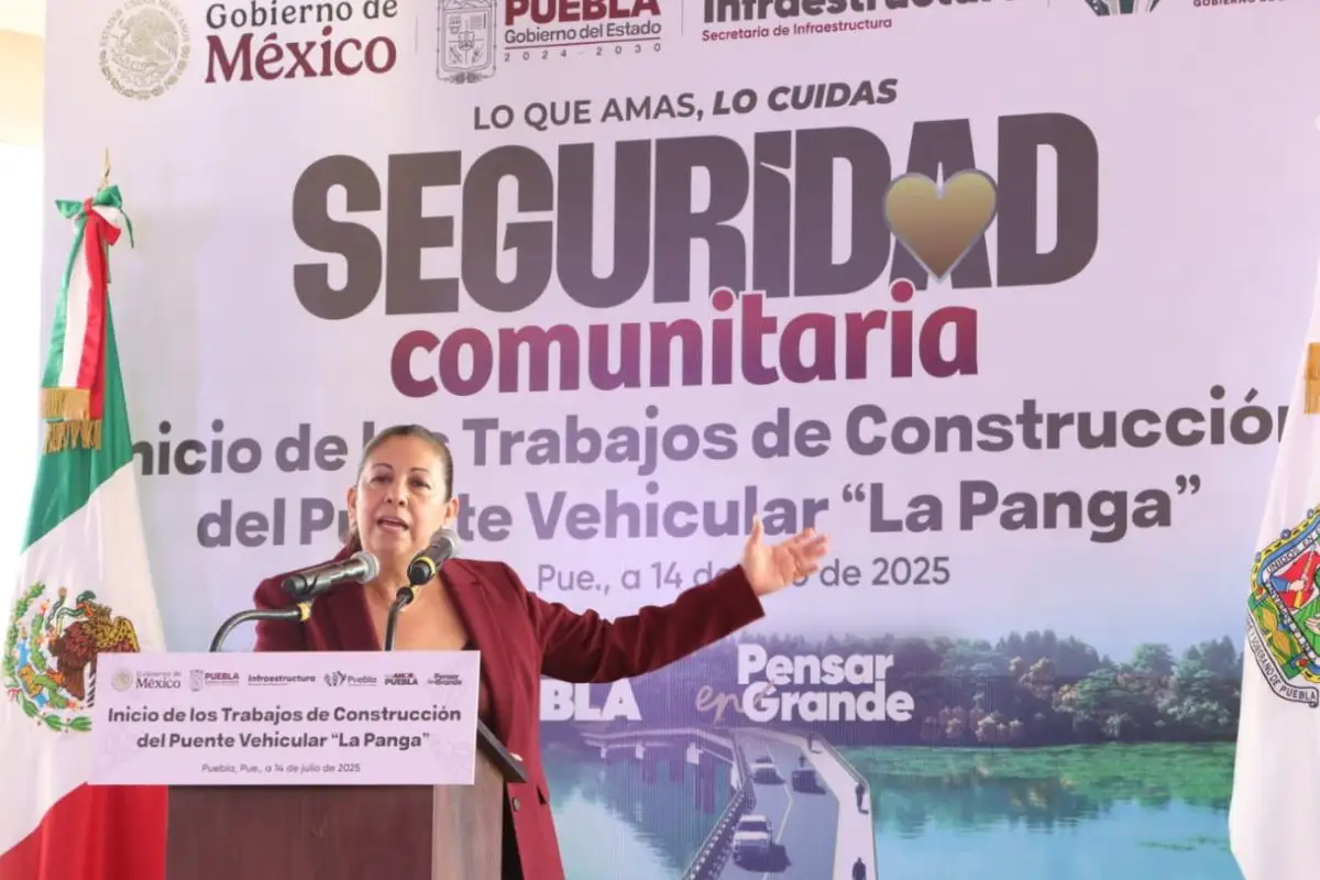 Solo con trabajo compartido se avanza en seguridad, justicia y bienestar para la población: Laura Artemisa 1 Laura Artemisa acude a construcción del Puente La Panga