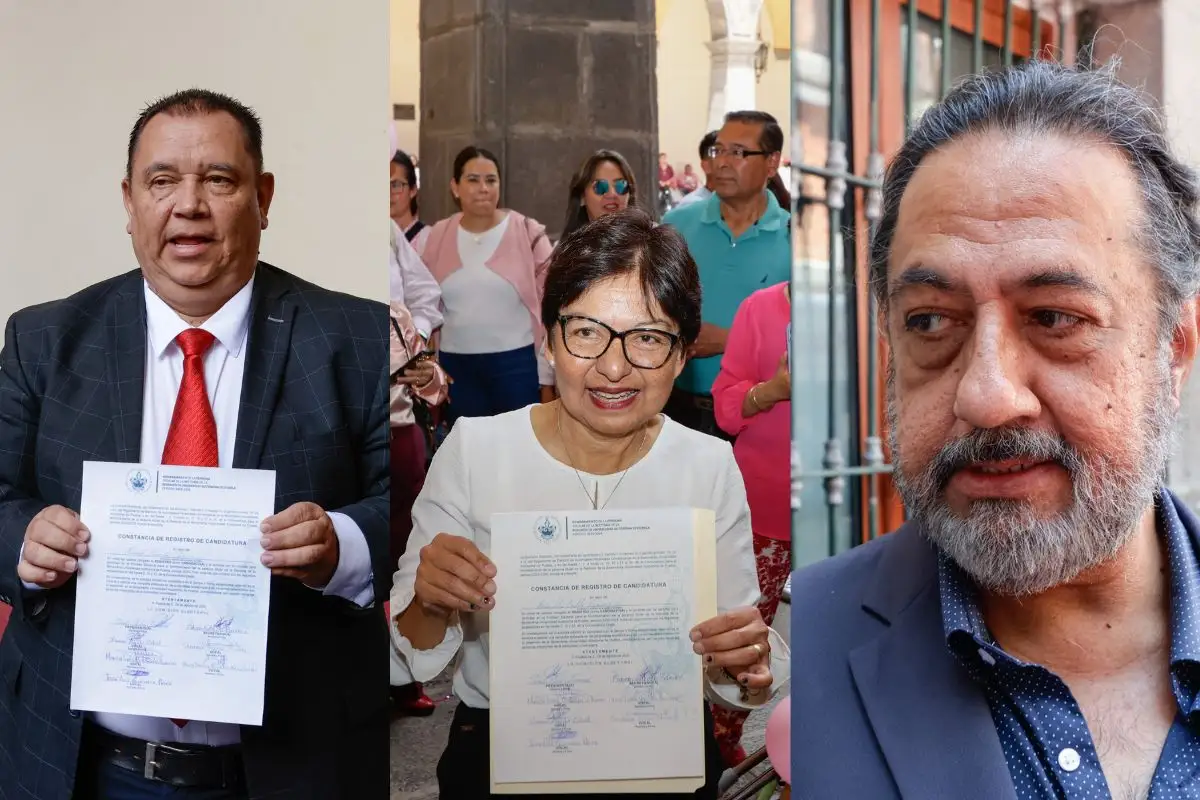 Lilia Cedillo, Ricardo Cansino y Ricardo Paredes van por rectoría de la BUAP