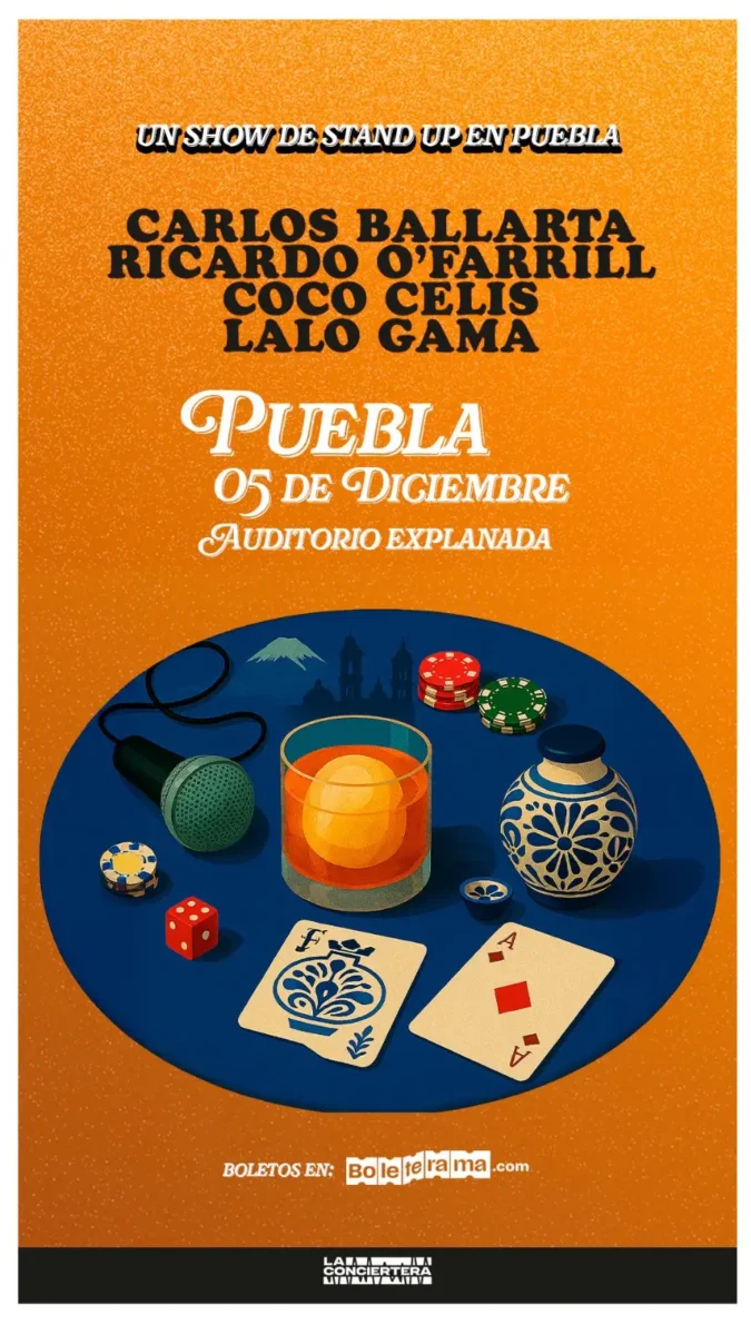 Llega a Puebla Un Show de Stand Up con Carlos Ballarta