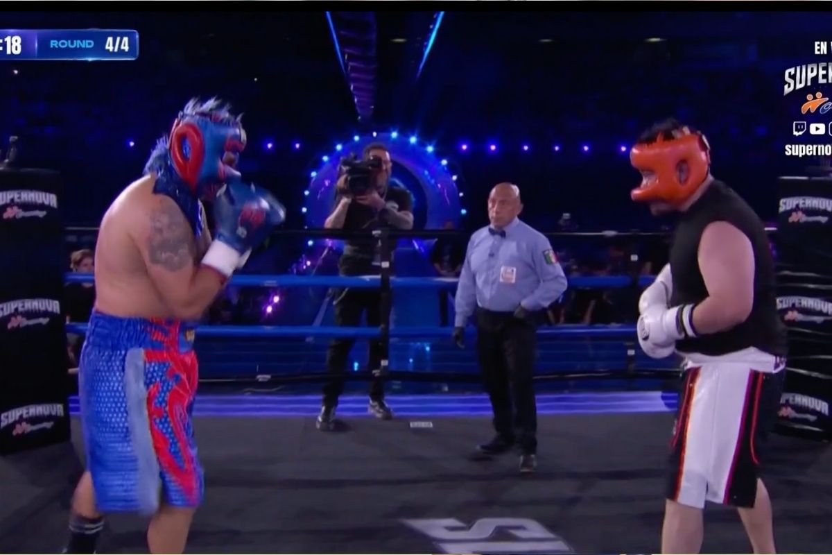 Los mejores golpes del combate Franco Escamilla-Escorpión Dorado en Supernova 4 Los mejores golpes del combate Franco Escamilla-Escorpión Dorado en Supernova