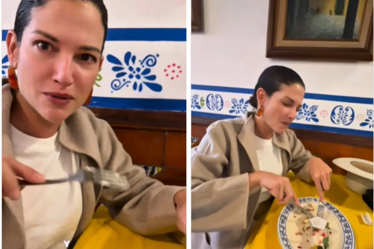 VIDEO: Natalia Jiménez visita Puebla y prueba su primer chile en nogada 1 Natalia Jiménez visita Puebla y prueba su primer chile en nogada