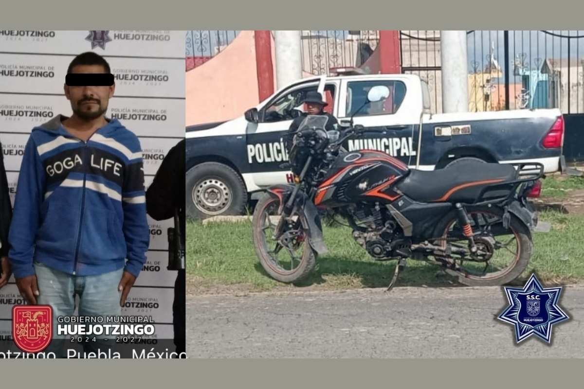 Policía de Huejotzingo asegura cuatro vehículos con reporte de robo y detiene a dos personas 1