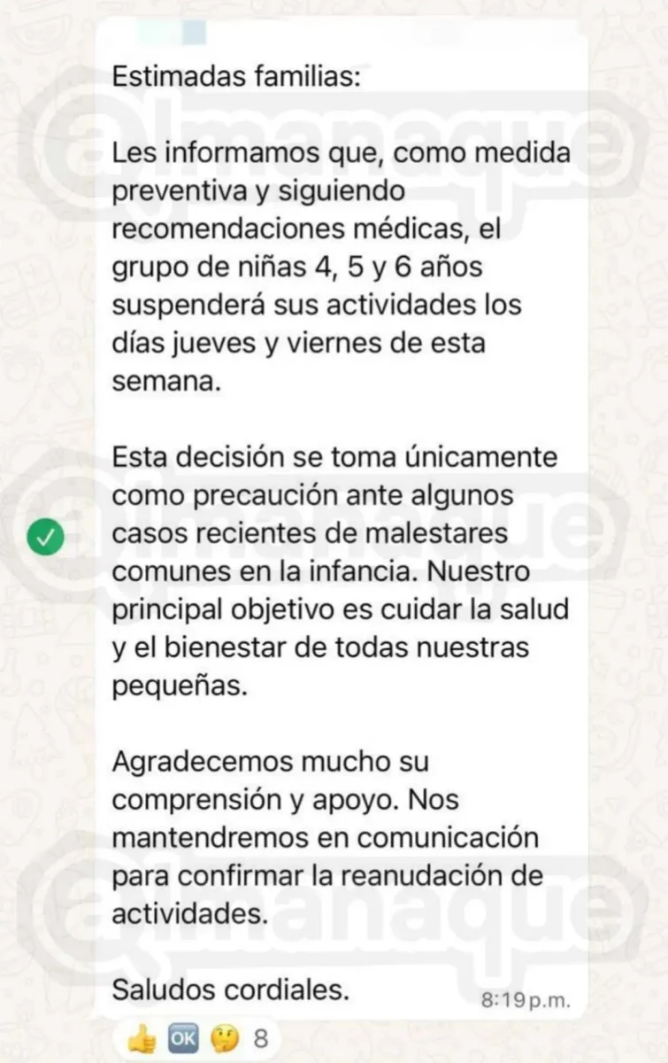 Por brote de coxsackie, suspenden curso en el Alpha 3… solo dos días 2 Por brote de coxsackie, suspenden curso en el Alpha 3… solo dos días