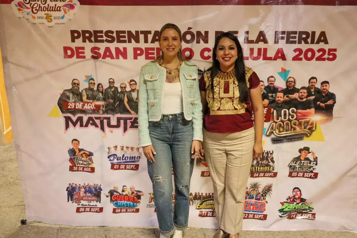 Presenta Tonantzin Fernandez la edicion 75 de la Feria de Cholula 2