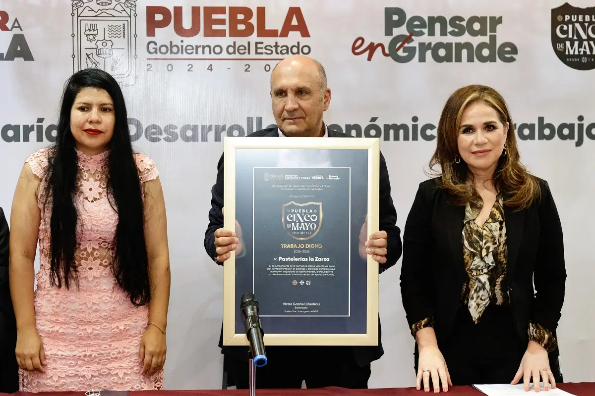 Presentan distintivo Cinco de Mayo para empresas con buenas prácticas laborales