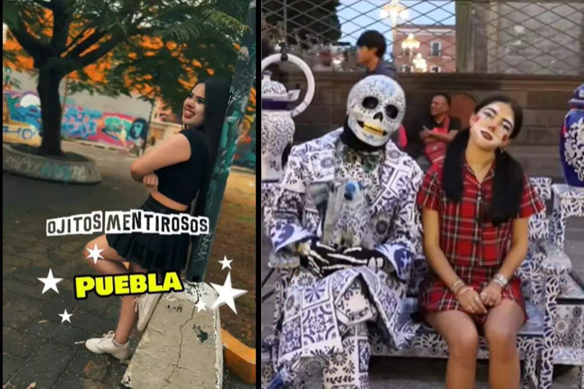 Puebla conquista TikTok con el trend de Ojitos Mentirosos: ¿Cómo surgió? 1 Puebla conquista TikTok con el trend de Ojitos Mentirosos