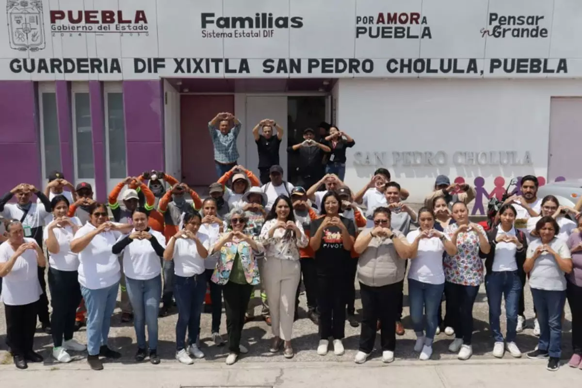 Realiza Gobierno de Tonantzin Fernandez faena comunitaria en la Guarderia DIF de Xixitla 3