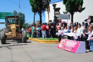 Roberto Solís inicia la segunda etapa del Rescate Carretero con la rehabilitación de la carretera Huejotzingo-Xalmimilulco 1