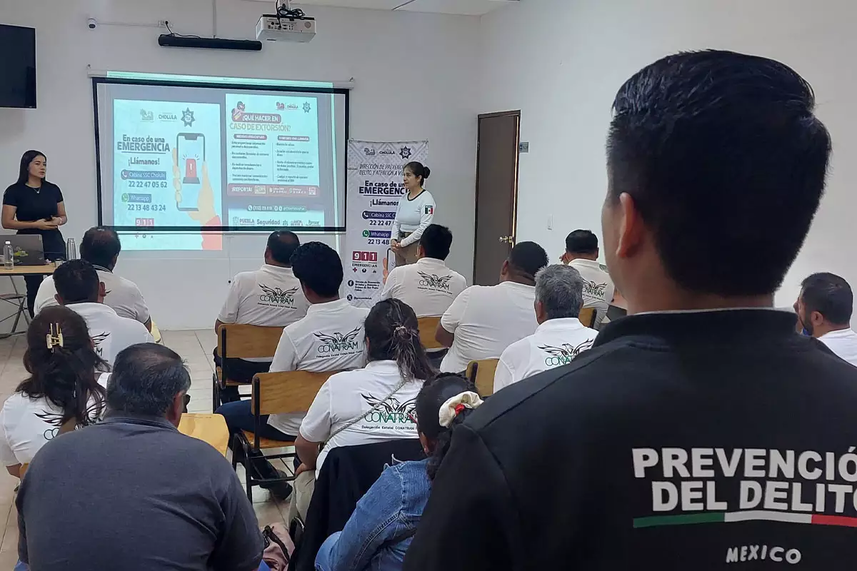 San Pedro Cholula refuerza seguridad contra el robo a transporte de carga 1
