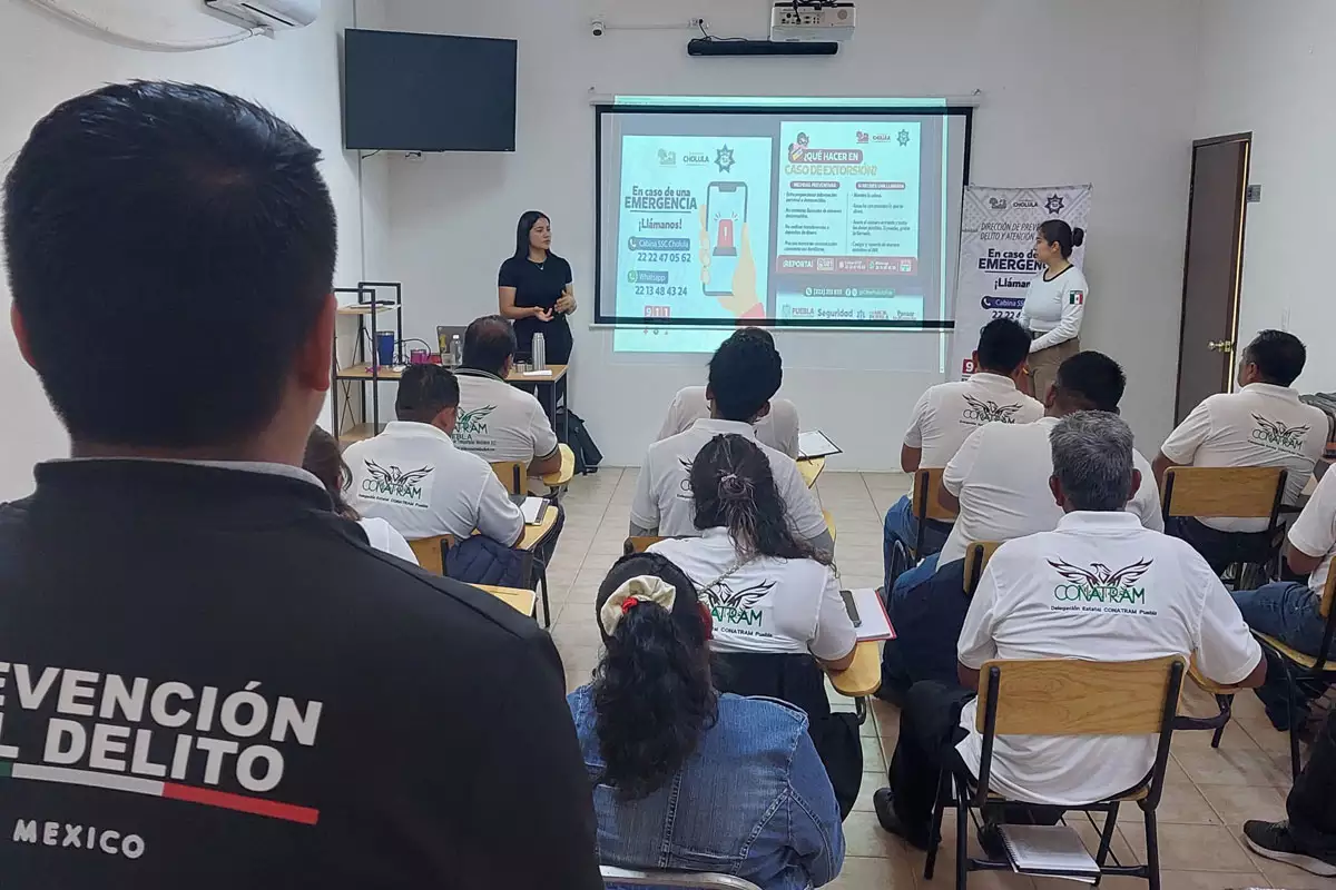 San Pedro Cholula refuerza seguridad contra el robo a transporte de carga 4