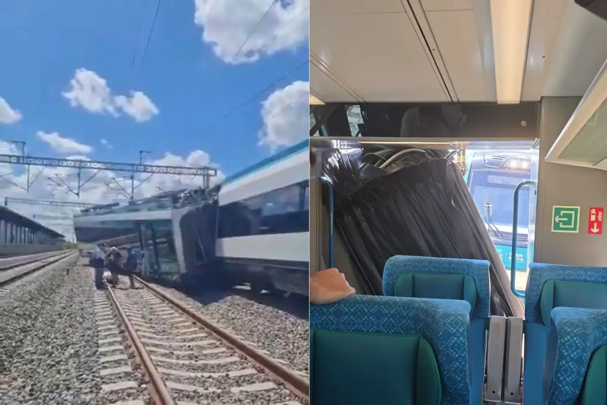 VIDEOS Así se vio el descarrilamiento del Tren Maya en Yucatán