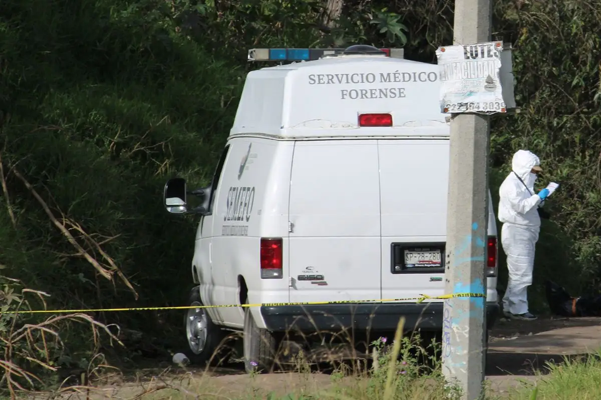 cadáver en el tianguis de La Cuchilla