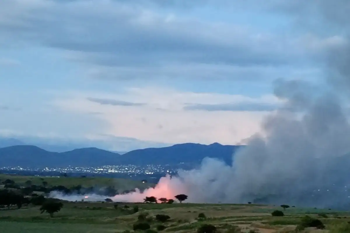 ¿Cayó un meteorito en Oaxaca? Esto provocó el incendio en Zimatlán de Álvarez 1 Cayó un meteorito en Oaxaca
