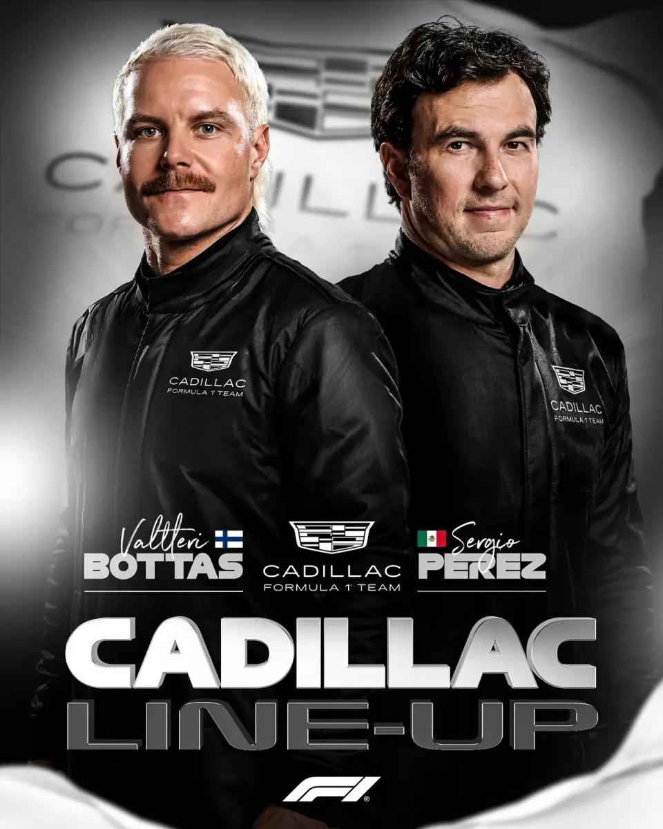 Checo Pérez a Cadillac