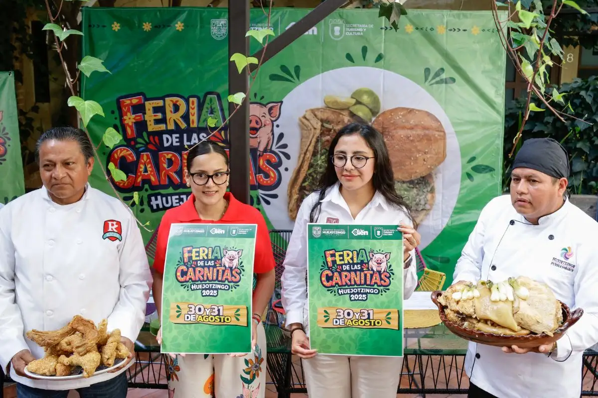 ¿Cuándo será la Feria de las Carnitas 2025 en Huejotzingo?
