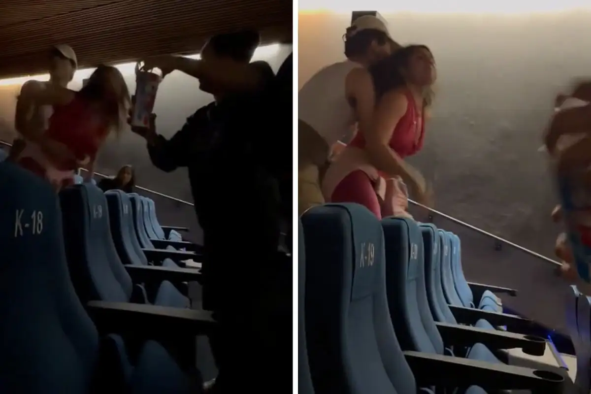 Lady Cineteca: Joven explota y le grita a asistentes que le pidieron guardar silencio 1 Lady Cineteca