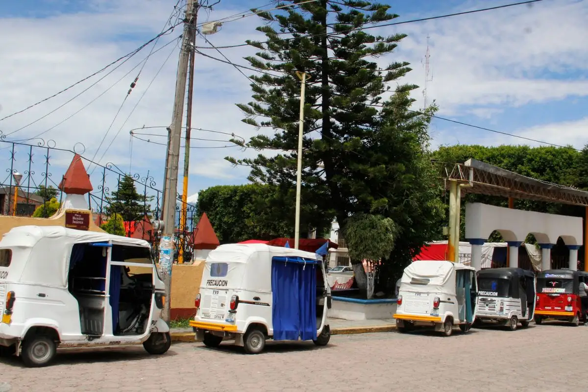 Identifican 172 mototaxis en juntas auxiliares de Puebla