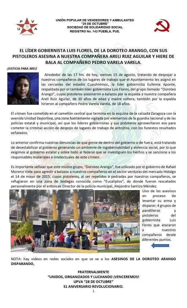 mujer que murió en la balacera del estadio Cuauhtémoc