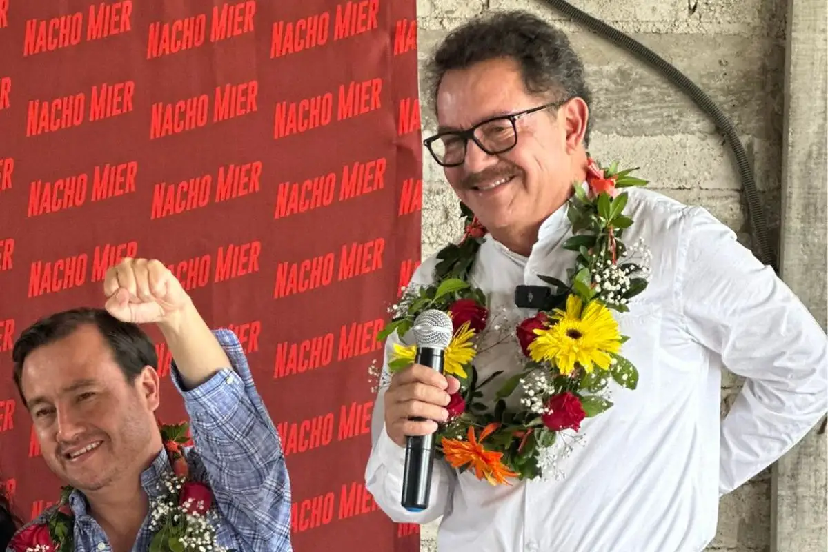 Nacho Mier Jr corrige la plana a su papá: la familia no se niega