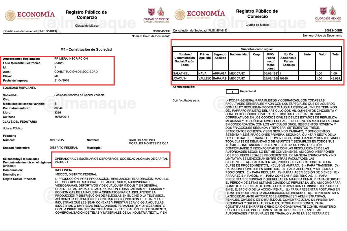 operadora de escenarios deportivos club Puebla