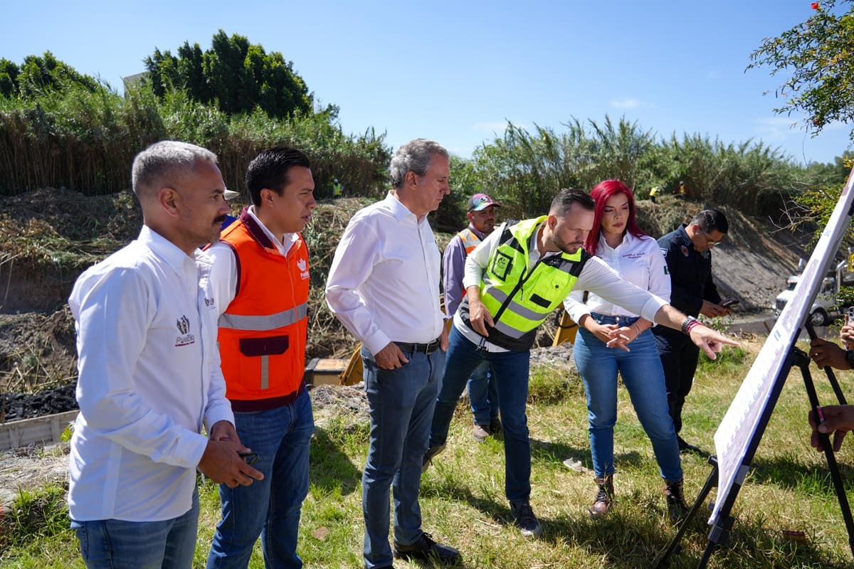 Fortalece Pepe Chedraui atención a barrancas y ríos de la capital 1 pepe chedraui supervisó trabajos de limpieza