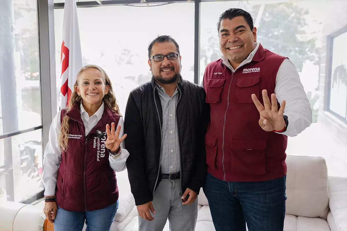 Morena lleva 360 mil afiliados en Puebla