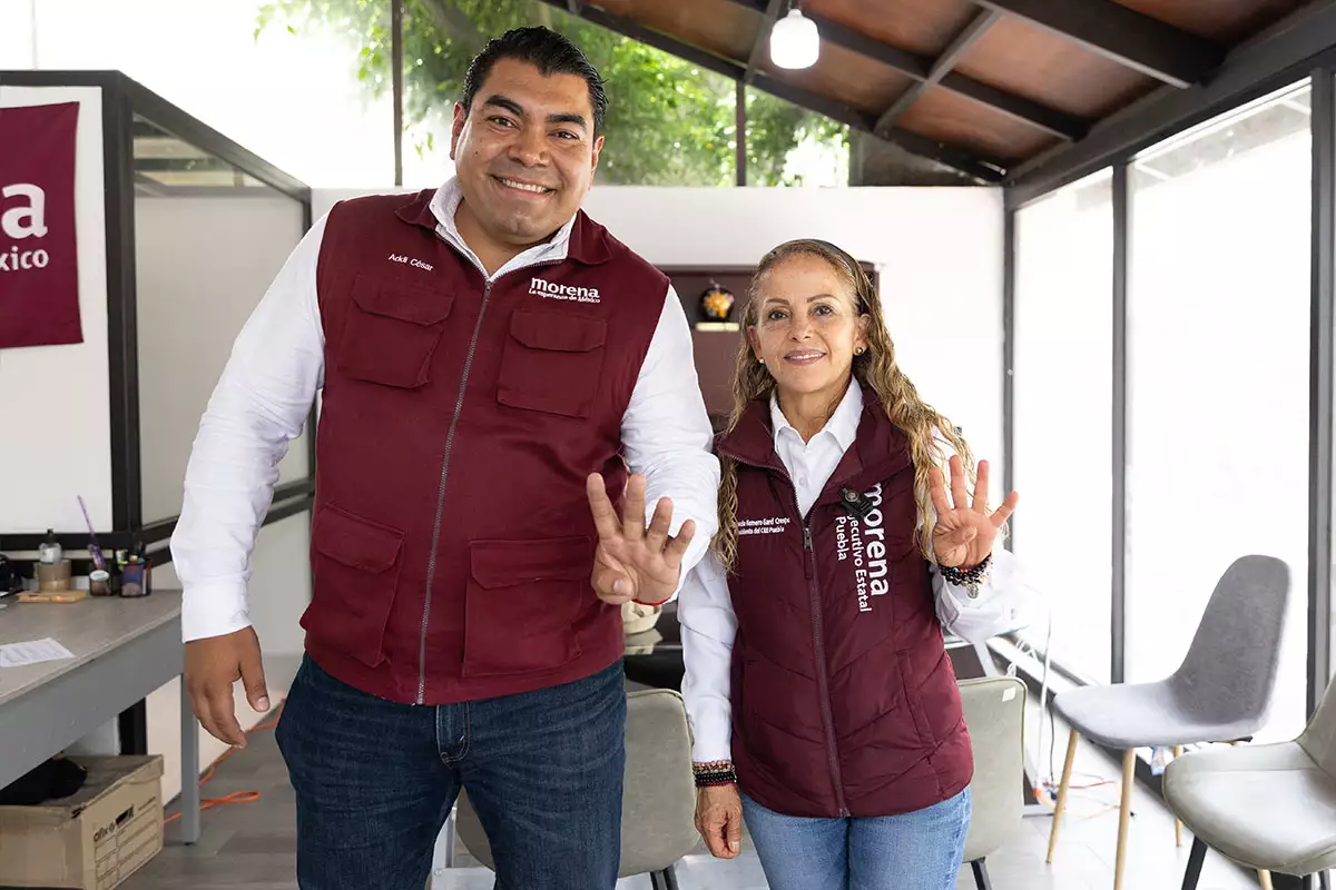 Morena lleva 360 mil afiliados en Puebla
