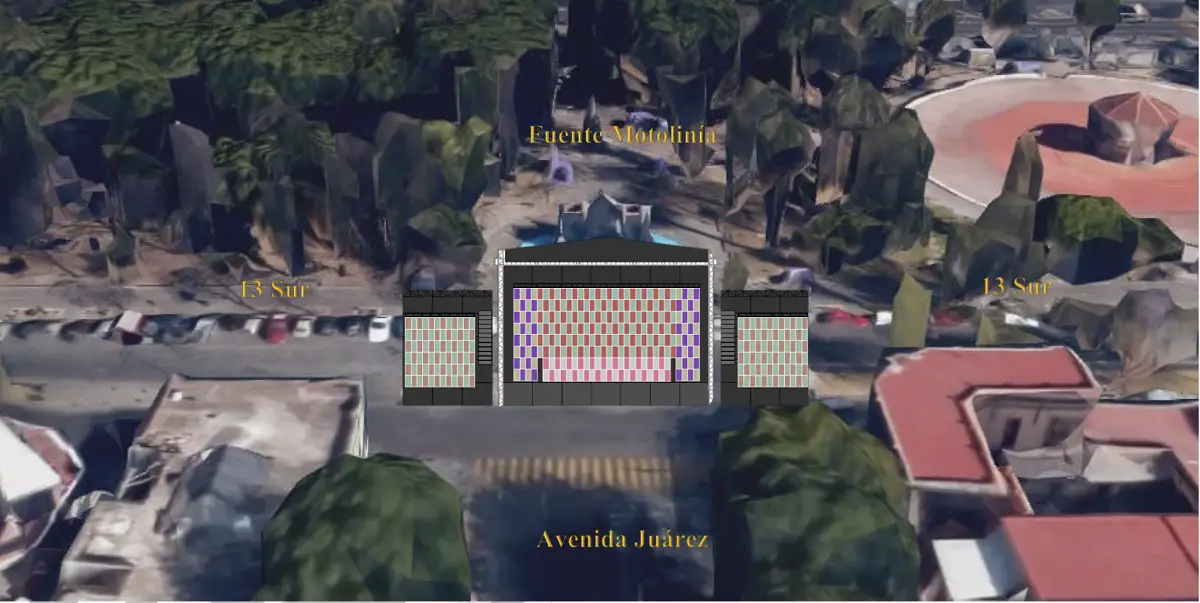 Este será el punto exacto del escenario de Julión Álvarez en el Paseo Bravo