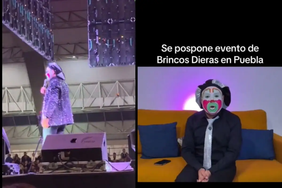 Gobierno de Puebla se deslinda de fallas en el show de Brincos Dieras en Centro Expositor 1