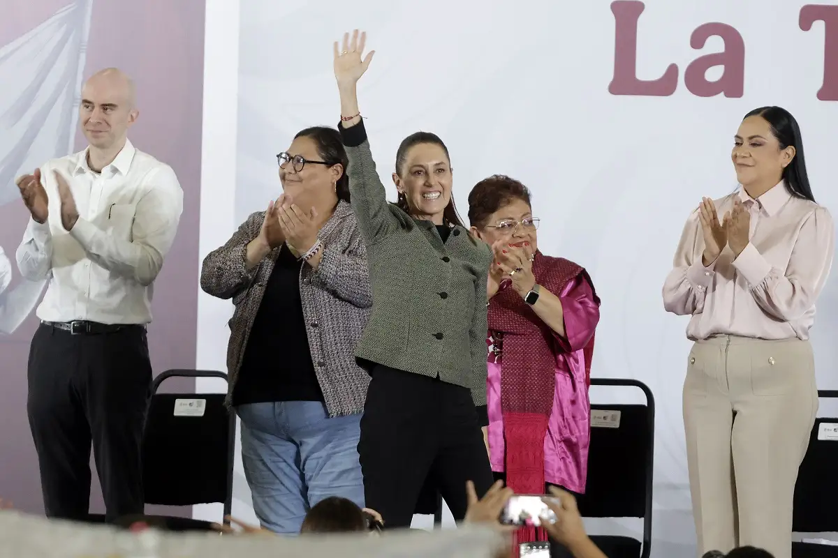 Informa Claudia Sheinbaum cifras de beneficiarios de programas sociales en Puebla