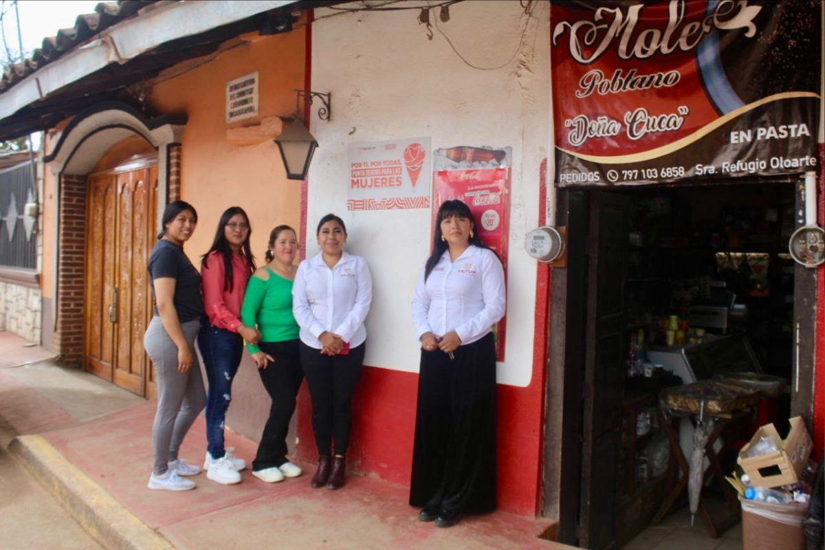 Instalan puntos seguros para las mujeres en Zacatlán y sus comunidades| 1