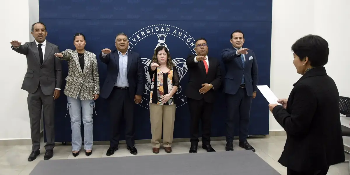 Lilia Cedillo nombra a Damián Hernández como secretario general de la BUAP