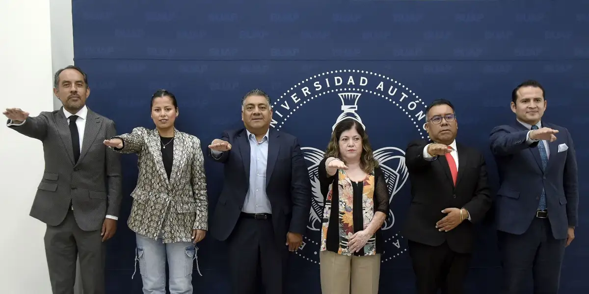 Lilia Cedillo nombra a Damián Hernández como secretario general de la BUAP