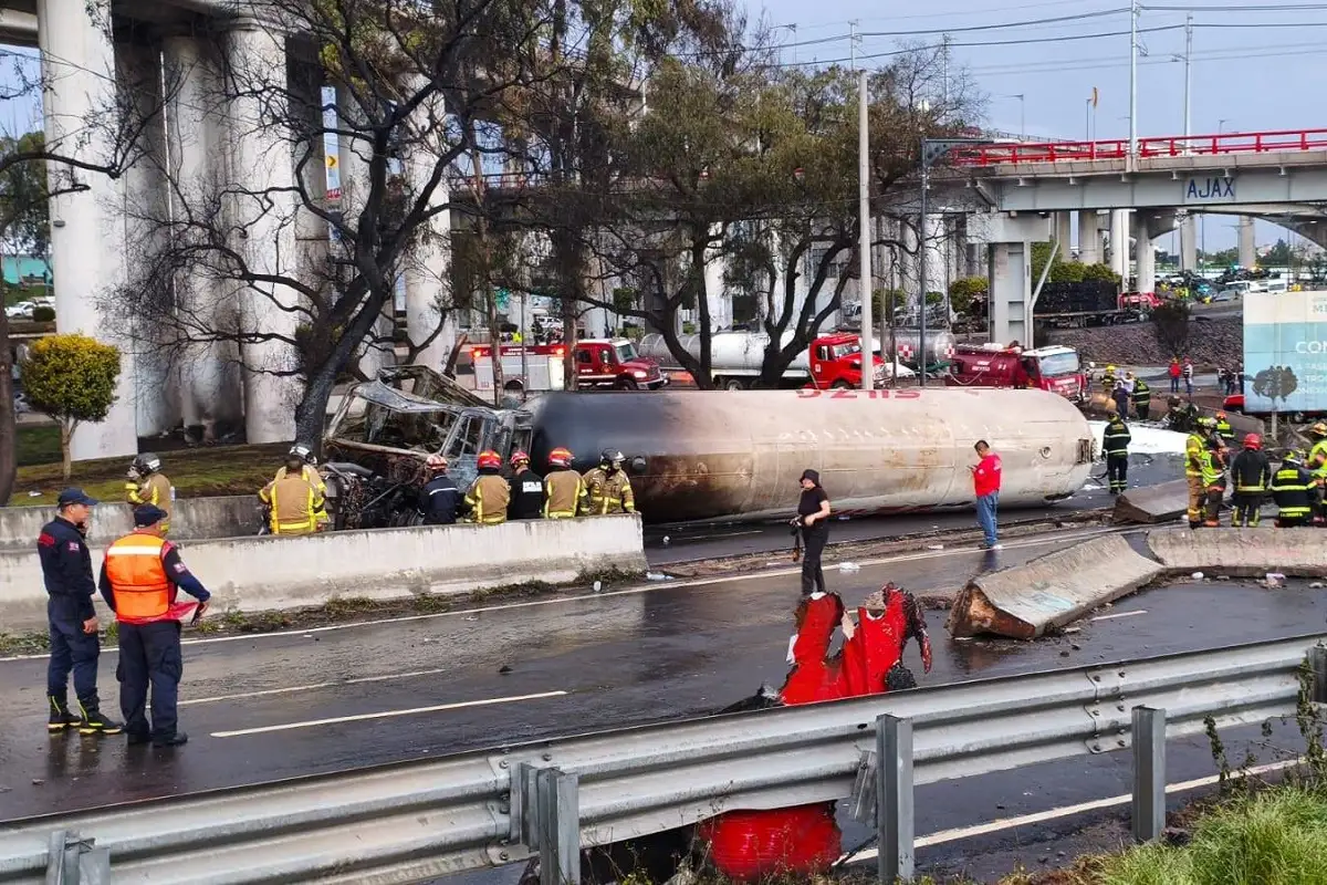 Lista de heridos de la explosión de la pipa de gas en la CDMX