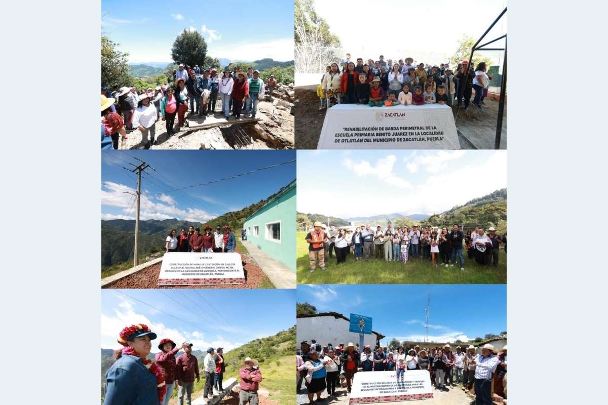 Maratón de obras en San Miguel Tenango y Cuacuila
