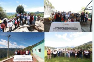 Maratón de obras en San Miguel Tenango y Cuacuila