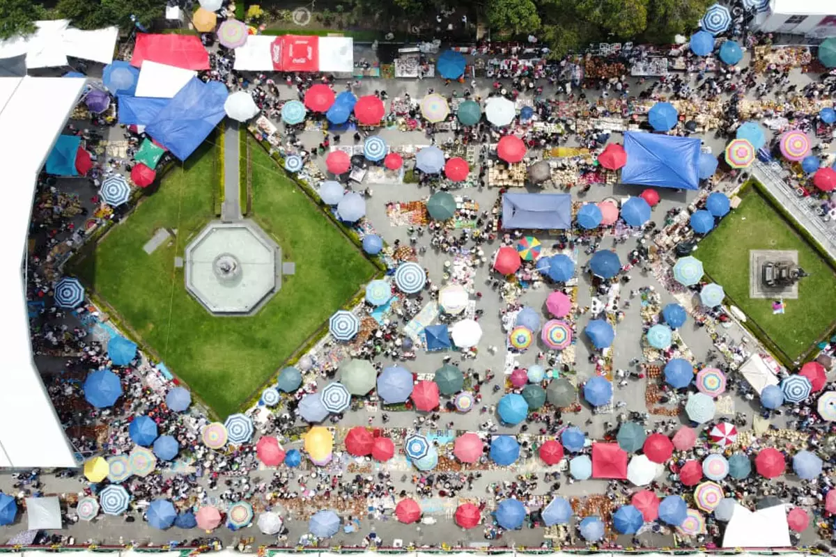 Mas de 100 mil personas vivieron el Milenario Trueque en San Pedro Cholula 4